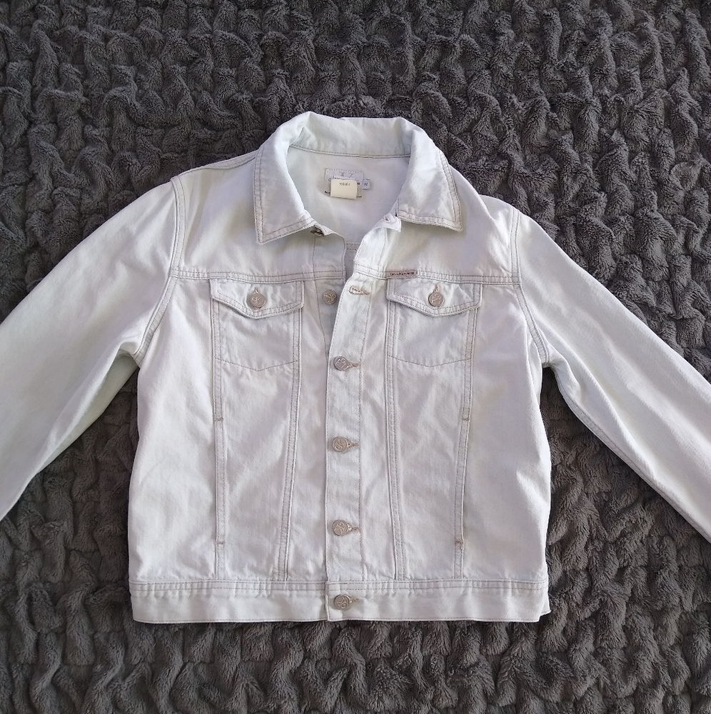 Calvin Klein Bleach Wash Denim Jacket